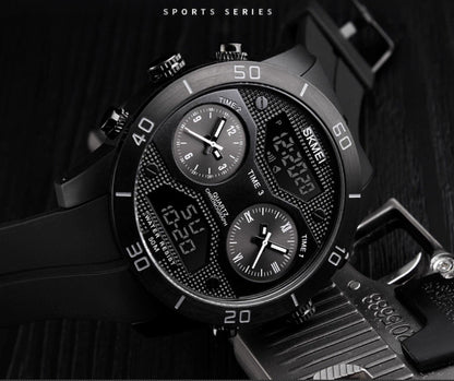 Reloj electrónico deportivo para hombre, resistente al agua y al aire libre.