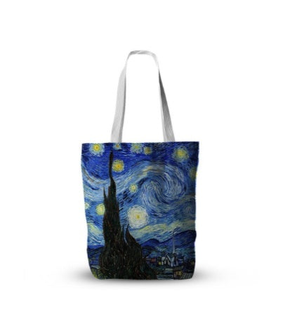 Impressionist canvas bag