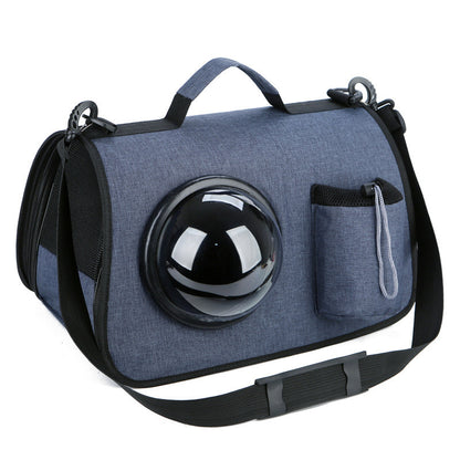 Bolsa portátil para gatos, bolsa cruzada portátil para exteriores para mascotas