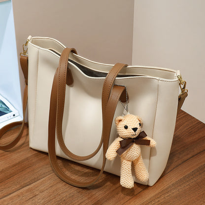 Bolso bandolera de piel auténtica