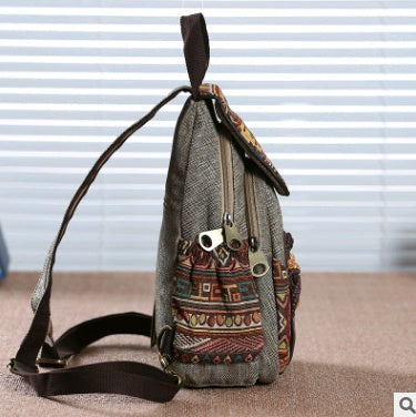 MoonGate Retro Canvas Backpack