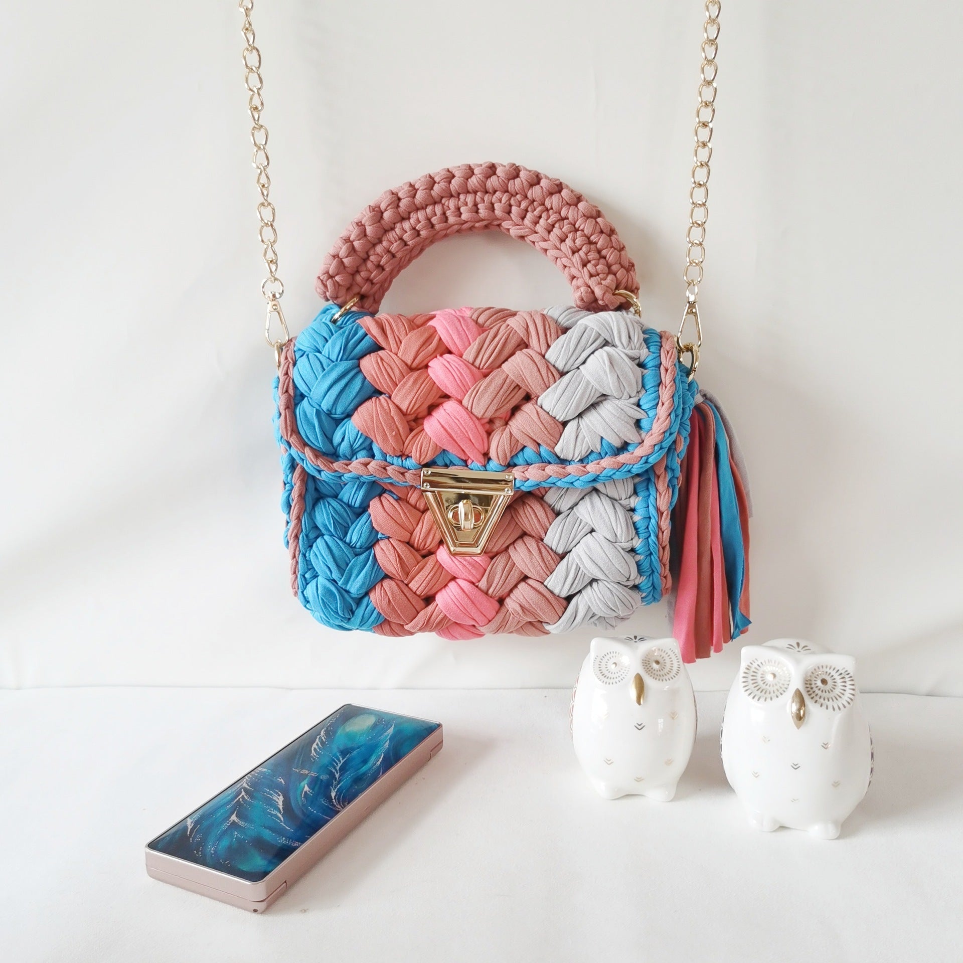 ColorPop Braided Street Bag - BAGMODA