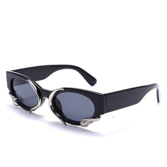 New Korean Version Of Snake Cat's Eye Sunglasses Net Red And Men's Sunglasses