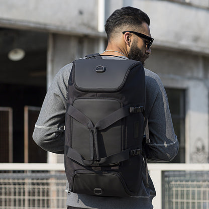 Rucksack-Reisetasche mit mehreren Fächern 