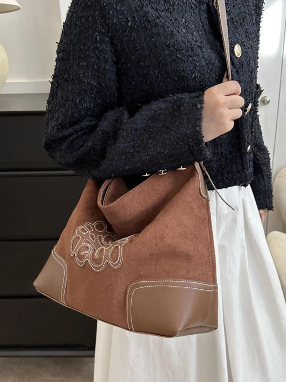 SuedePatch Play Tote