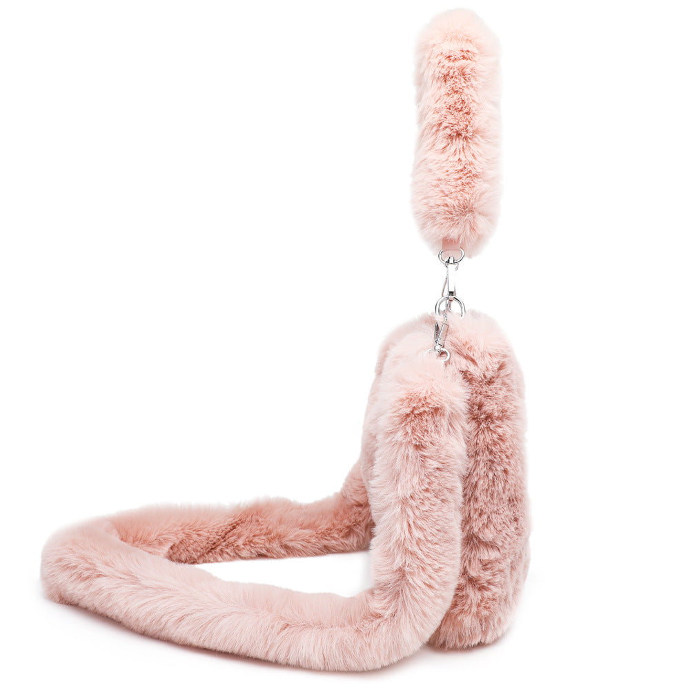 Aurora Fluff Top-Handle Bag
