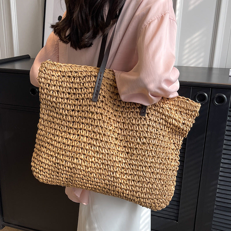 PalmHaven Woven Bag