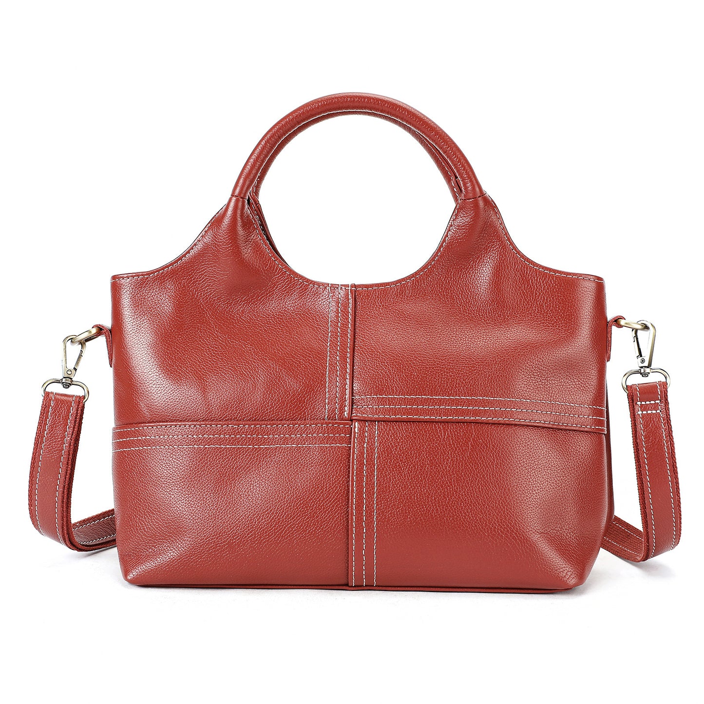 Cowhide Leather Crossbody Bag