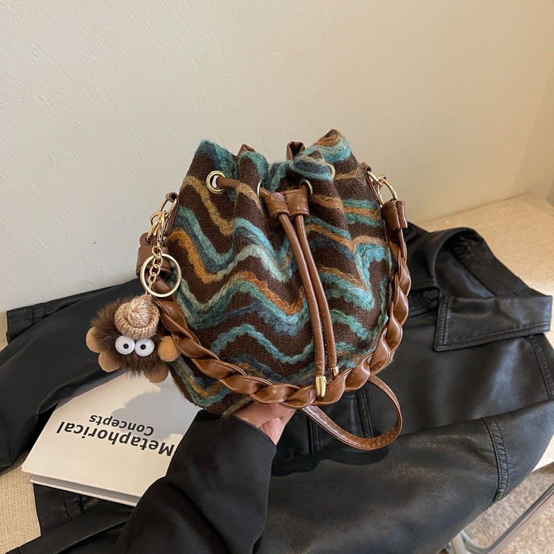 Corrugated Shoulder Bag