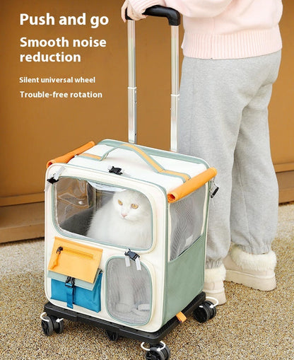 Mochila portátil para gatos al aire libre Mochila para mascotas