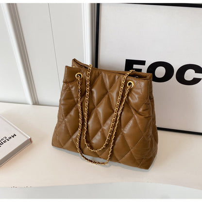 Trovya Strukturierte Schultertasche