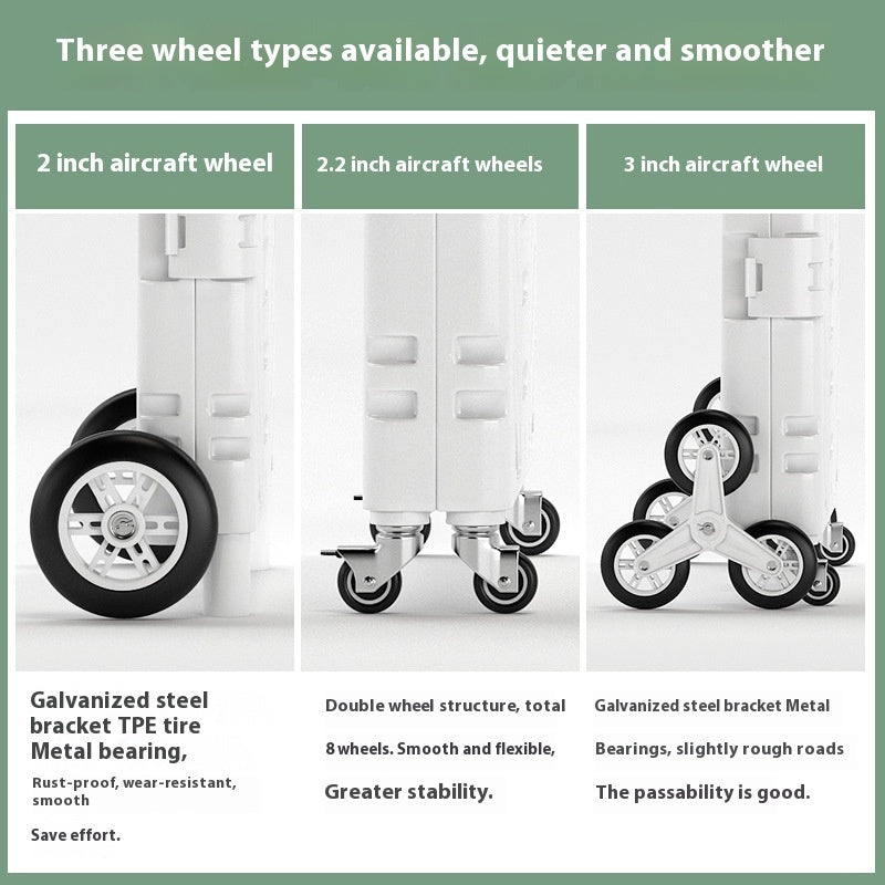 Shopping Luggage Trolley Express Trolley Foldable Shopping
