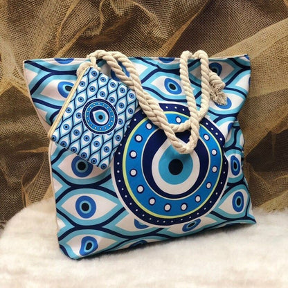 Bolso de hombro costero para mujer Devil's Eye