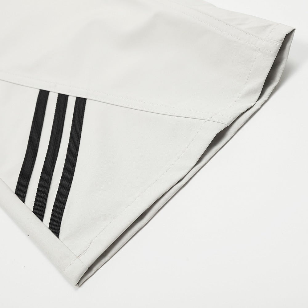 Around Three Bars Patchwork Casual Pants Men - BAGMODA