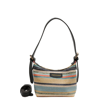 Bolso tote tejido elegante e informal