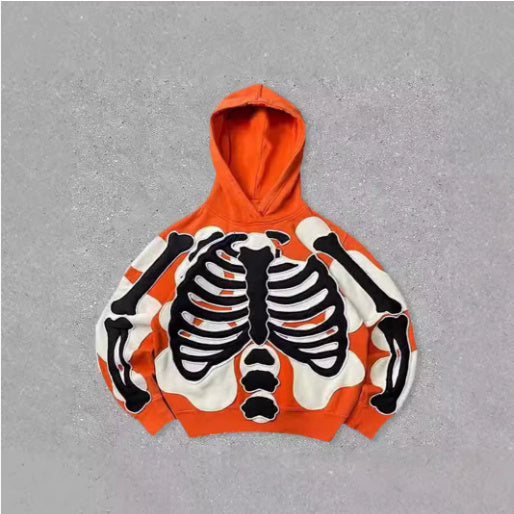 Skull Skeleton 3d Printed Sweater For Men