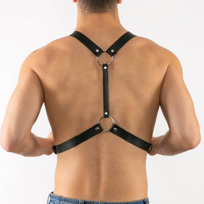 Leather Bound Straps For Men's Clothing