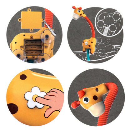 Kinder Badespielzeug Elektrische Cartoon Giraffe Dusche Baby Spray Badewanne Spielzeug Pädagogisches Spiel Spiel Strand Spielzeug