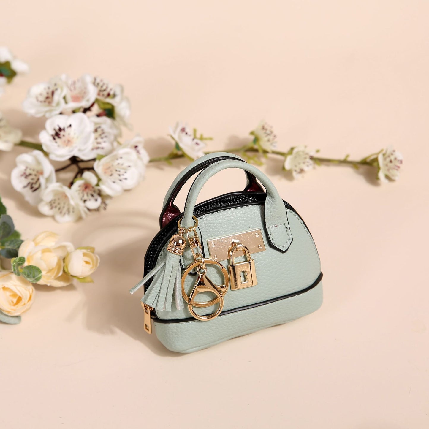 Women's Creative Coin Simple Cute Bag Keychain