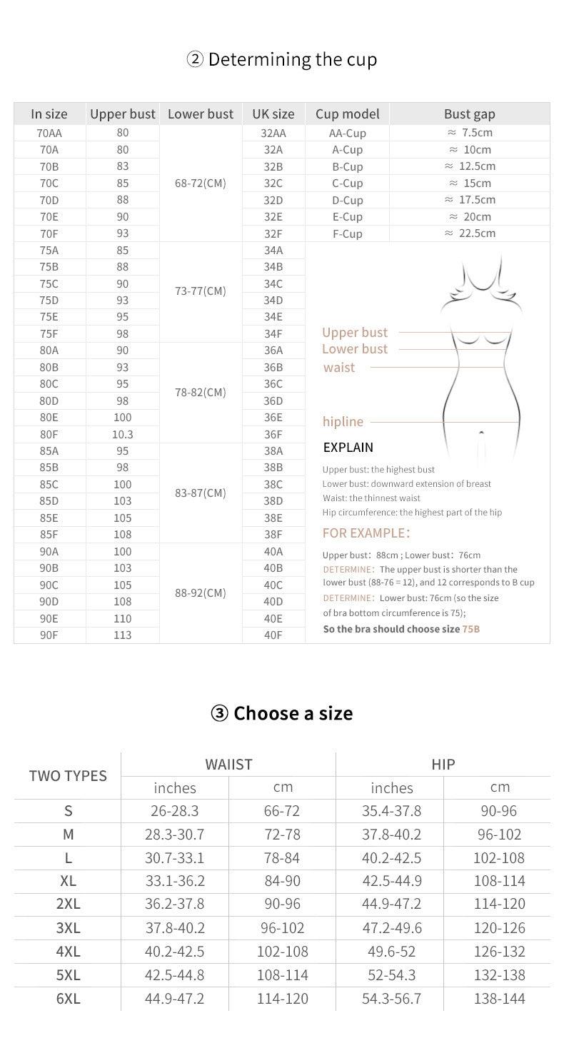 Einteilige Taillen- und Hüftstraffung, straffe Körperfett-Shapewear für Frauen in Übergröße