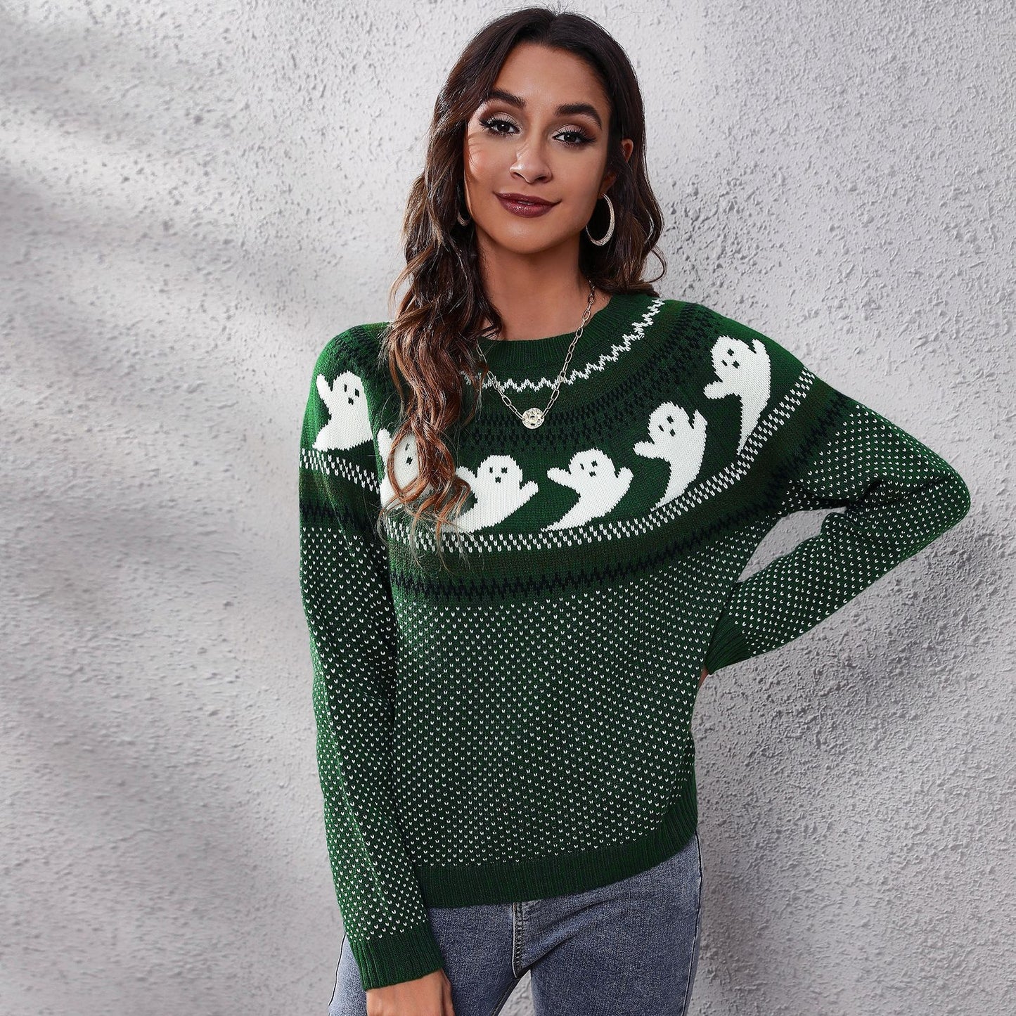 Women's Vintage Long-sleeved Knitwear