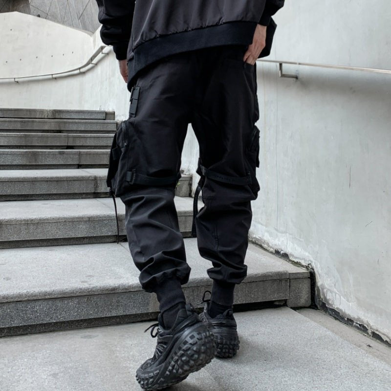 Functional Leggings Casual Pants Overalls Men - BAGMODA