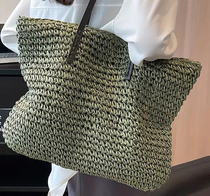 Bolsa de playa para vacaciones de verano, bolsa de ocio para mujer