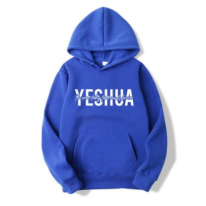Yeshua Hoodie Christian Kapuzenpullover Religiös