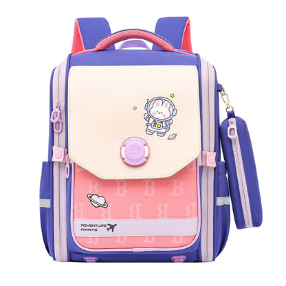 One Piece Dropshipping Grundschüler Schultasche Jungen und Mädchen Entlastung Wirbelsäulenschutz