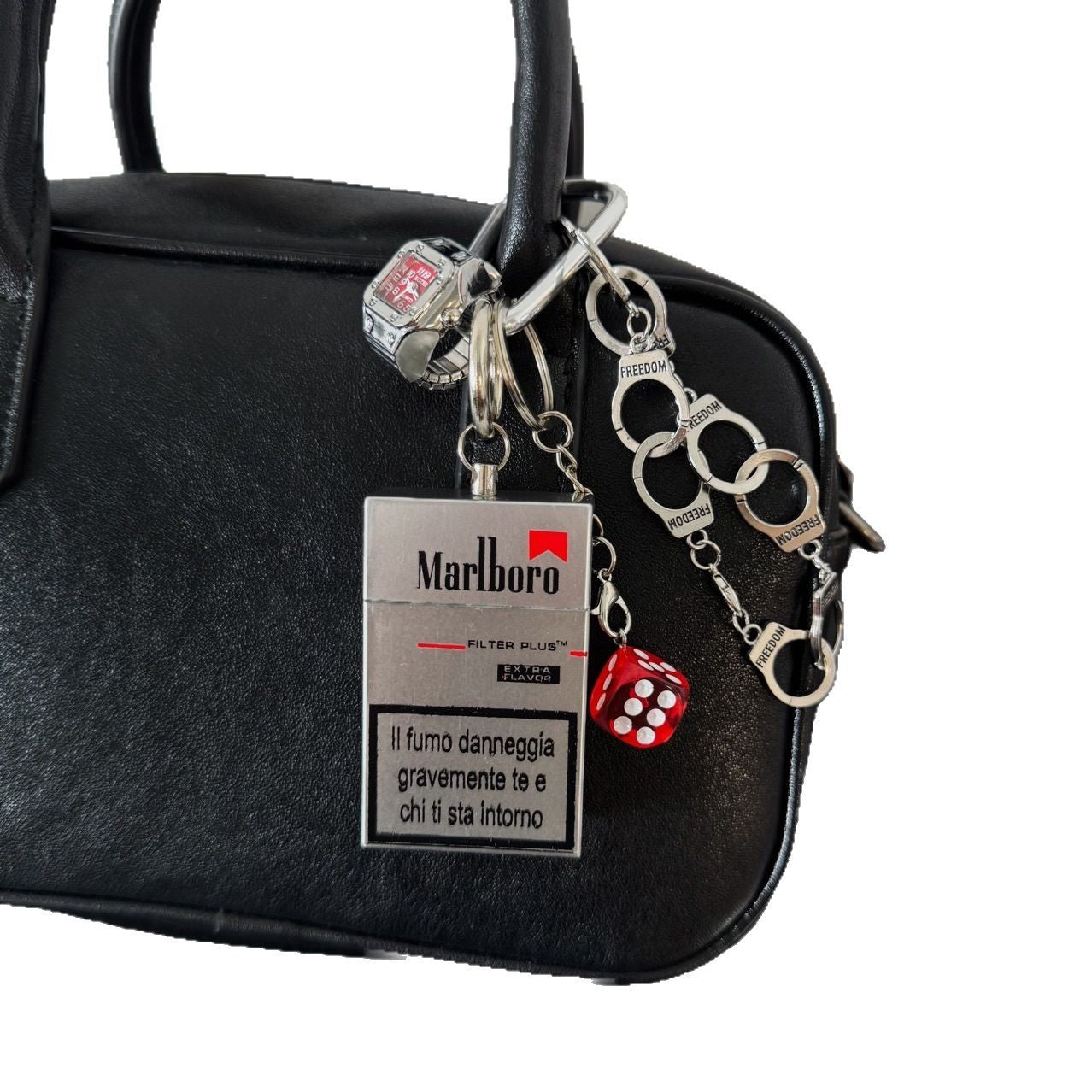 Love Wine Bottle Bag Personalized Keychain