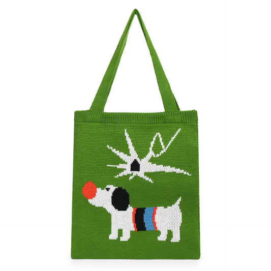 Puppy Knitted Bags