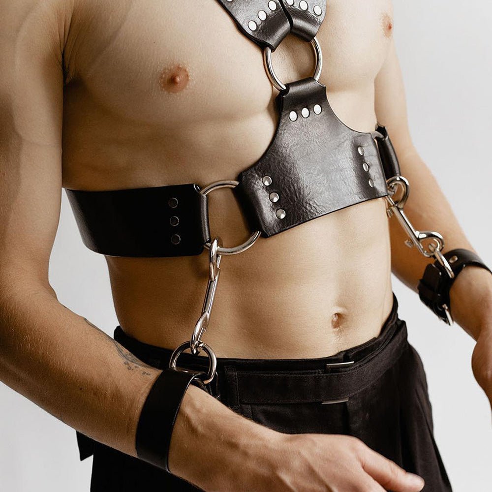 Men's Fashion Casual Minimalist Leather Straps - BAGMODA