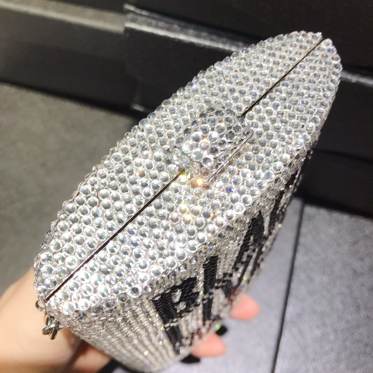 Glam BLM Diamond Clutch