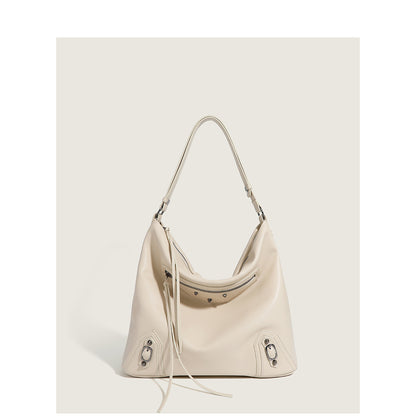 Bolso de hombro informal de gran tamaño
