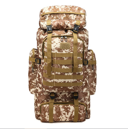 Mochila de camuflaje para montañismo