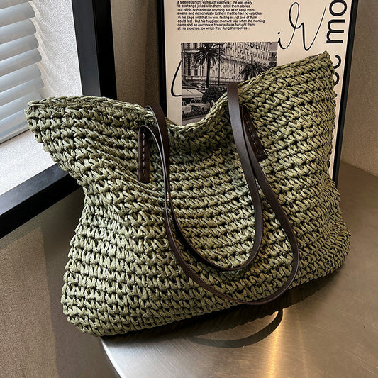 PalmHaven Woven Bag