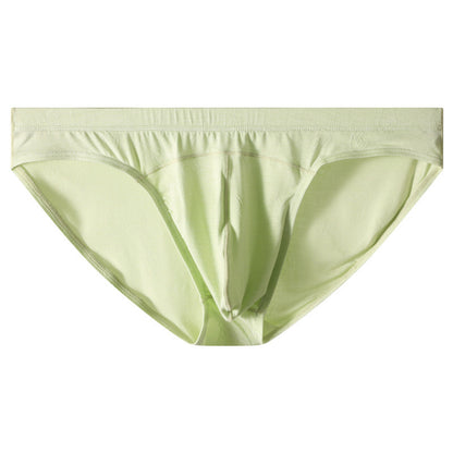 Briefs Modal Low Waist Jacquard Ice Silk Underwear