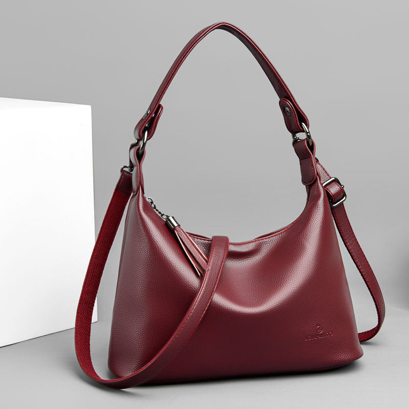 Leather Shoulder Underarm Bag