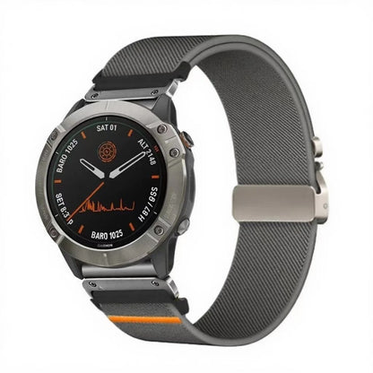 Correa de reloj tejida con cordón elástico para hombre