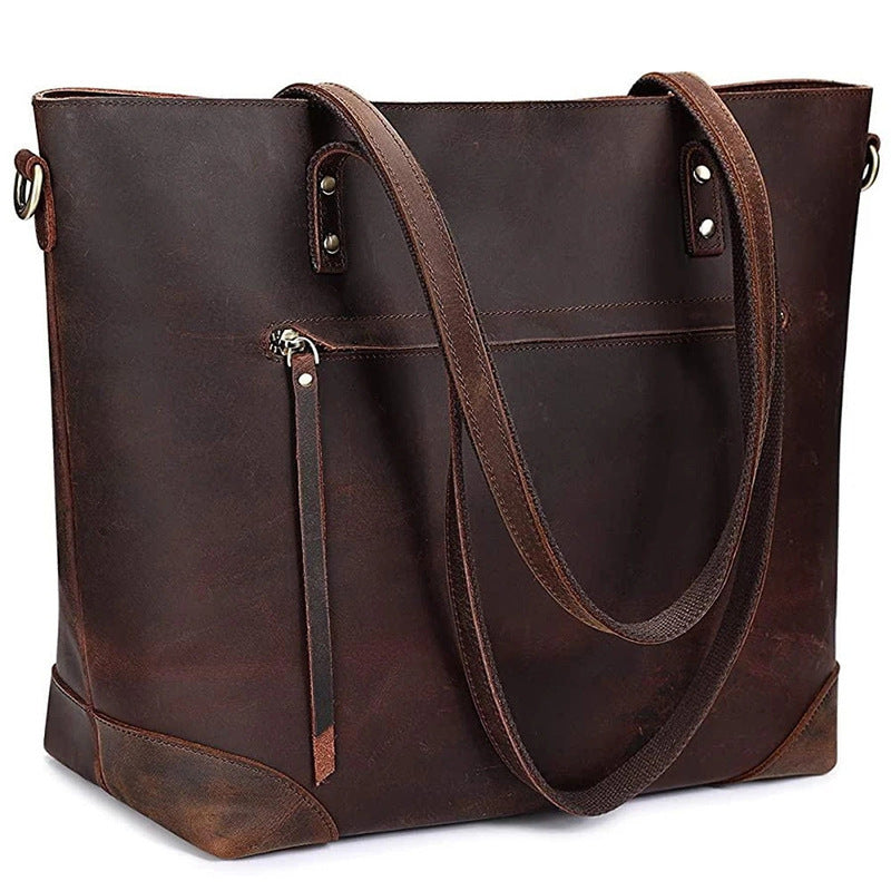 VintageGloss Oil-Wax Tote