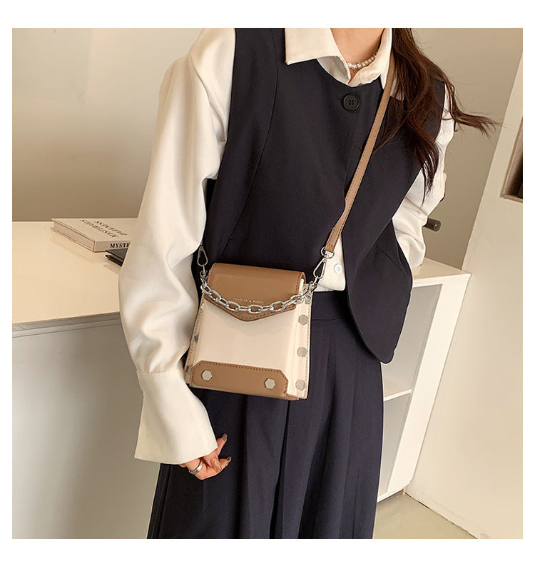 Chain Rivet Small Bag