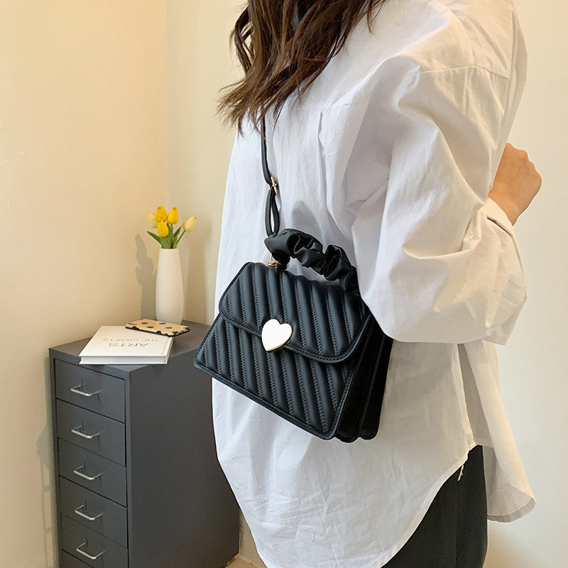 Rhombus Pattern Mini Shoulder Bag