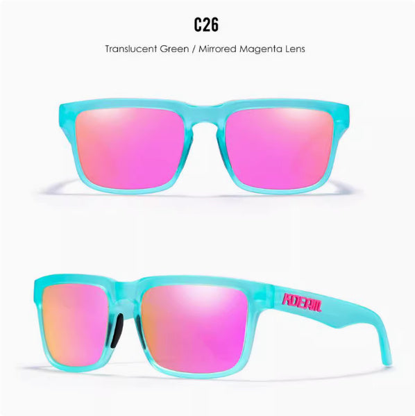 Men And Women Dazzling Color Polarized Sunglasses