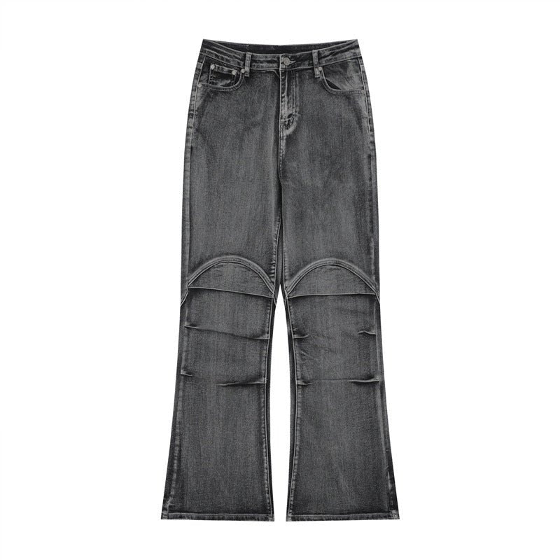 Retro Washed Distressed Skinny Jeans Casual Pants For Men - BAGMODA