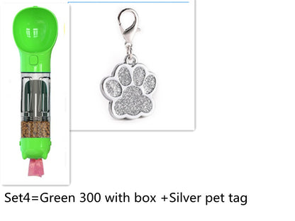 Vaso de agua multifuncional para mascotas Para llevar con el perro