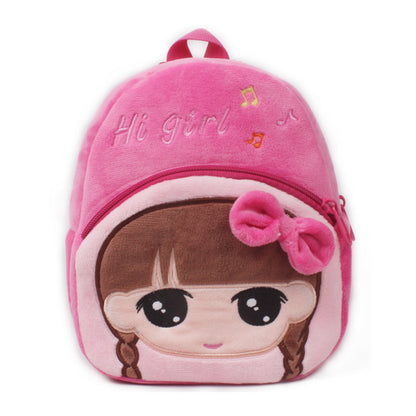 Adorables libros pequeños para niños y niñas de 1 a 2 años para evitar la pérdida de dibujos animados Bolsa de peluche Cuerda de tracción para bebé de una pieza