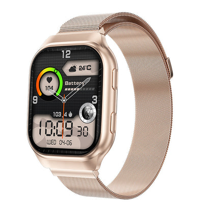FW16E Smart Watch Kabellose Anrufe Musik HD Großer Bildschirm