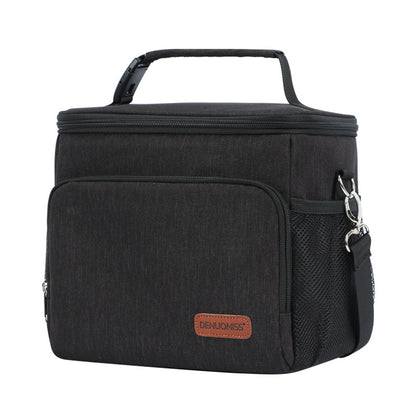 Lonchera portátil impermeable y aislante del calor con película de aluminio