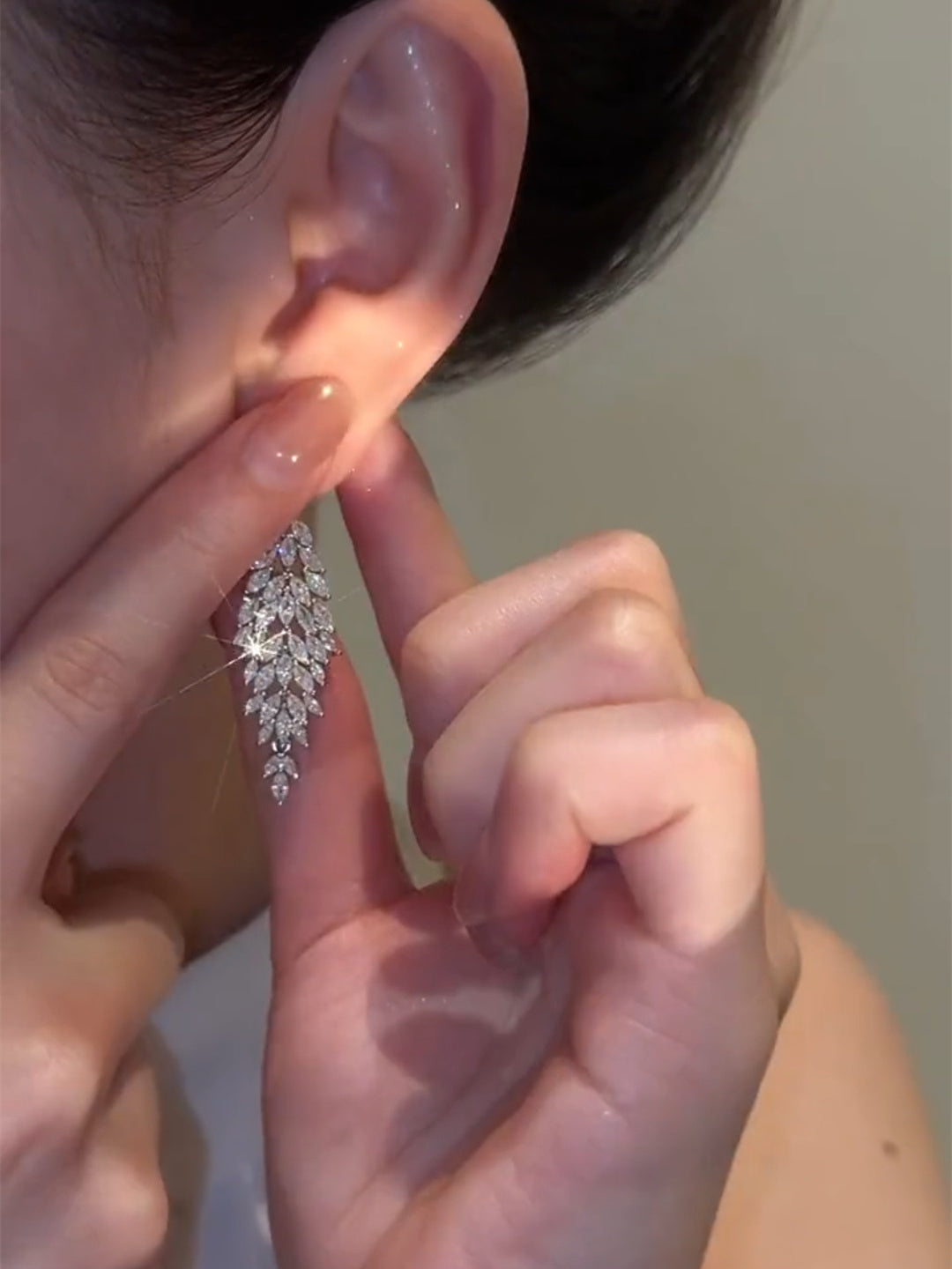 Fashion Anti-allergy Auricular Needle Grandeur Design Tide