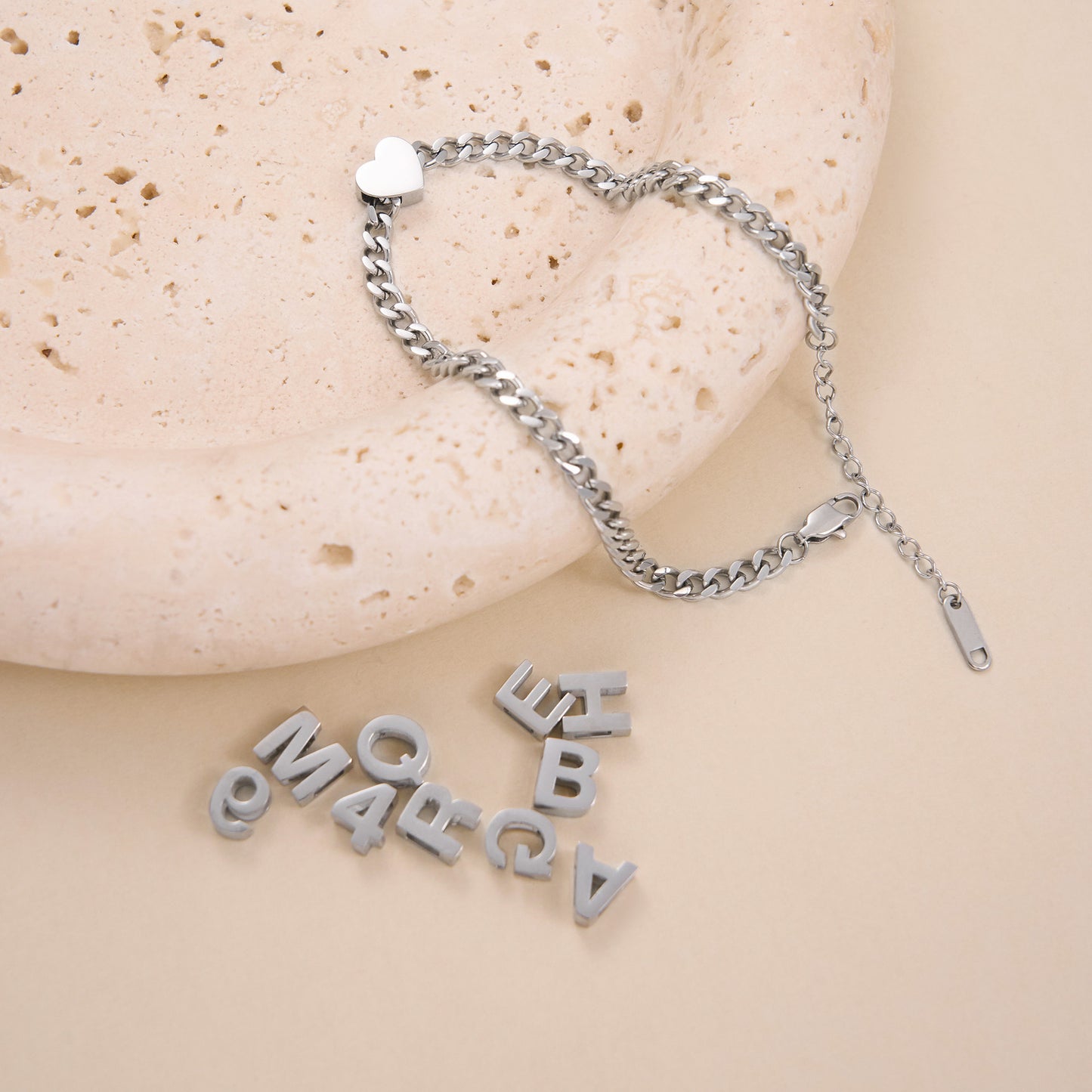 INS Commuter's All-matching Number Letter Necklace